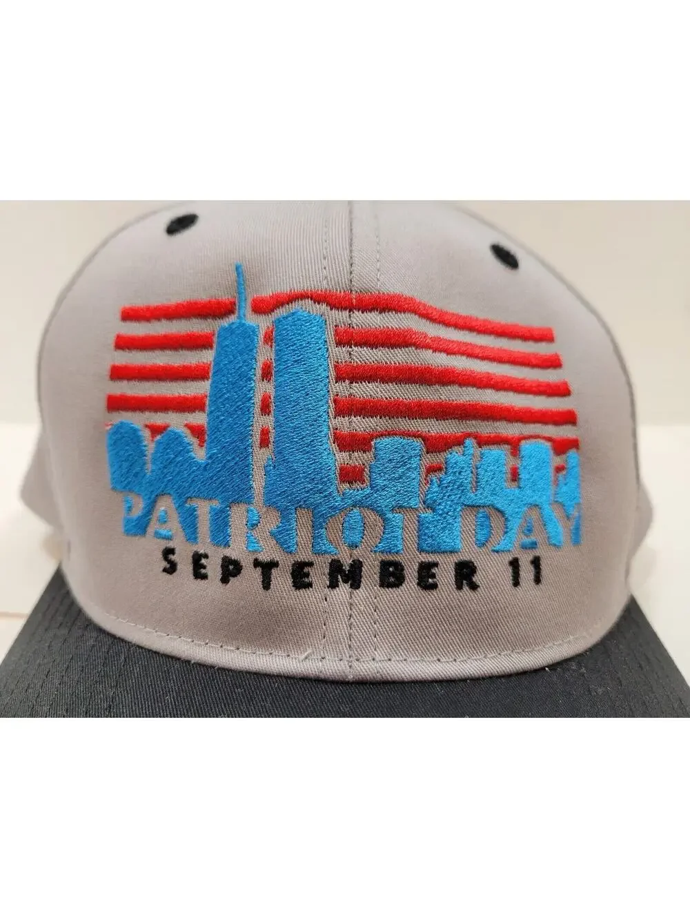 September 11 Patriot Day Richardson Pro 212 MD-LG Snapback Hat Cap (BL)